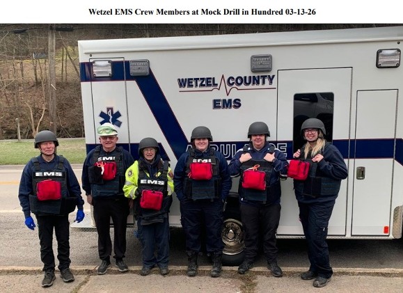 Mock Drill at Hundred 